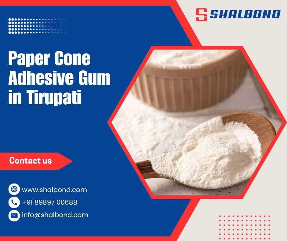 Paper Cone Adhesive Gum in Tirupati